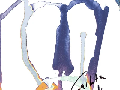 Morado,verde y naranja